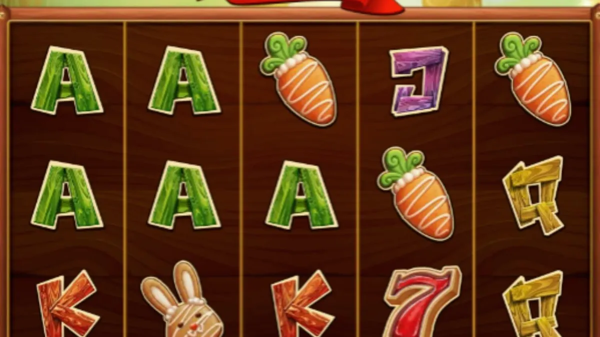 Tampilan visual slot Golden Egg Hunt dengan tema musim semi yang ceria