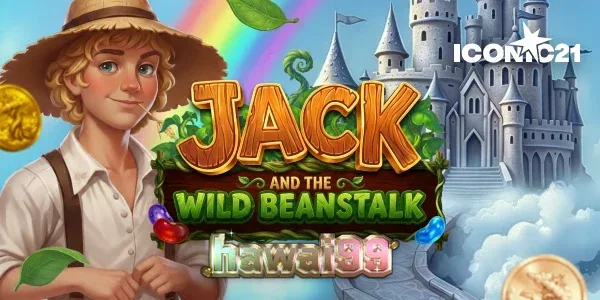 Tampilan visual slot Jack and the Wild Beanstalk dengan tema pohon kacang ajaib